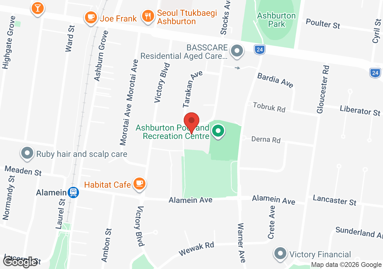 Location map of Watercolour Workshop for ages 10 to 14