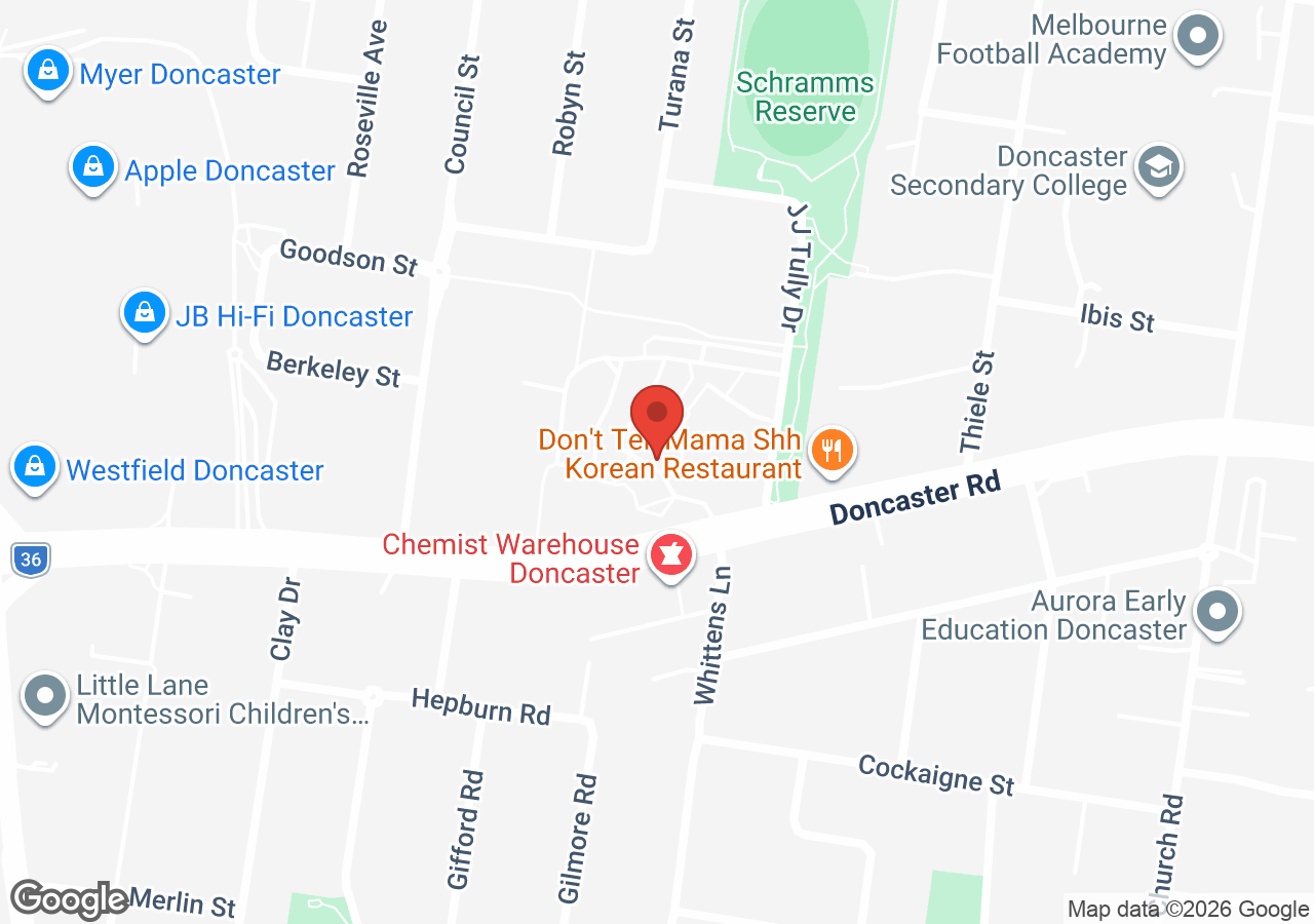Location map of Lego® Club - Doncaster